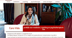 Desktop Screenshot of carovida.nl